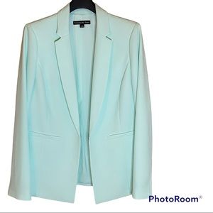 Preston & York Layla Blazer Jacket in Pastel Mint Green